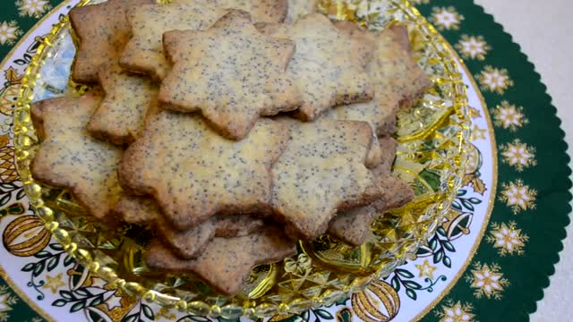 Kruche ciasteczka z makiem