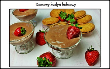 Domowy budyń kakaowy. ciasnakuchnia.com